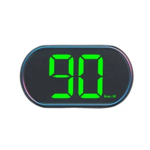 Universal Smart Gauge X2 HUD Head-up Display GPS Digital Speedometer Big Font for Car Trucks Motorcycle Electronic Accessories Pack of 2