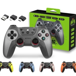 2.4G Wireless Game Controller 029 Low Latency Anti-Slip Single Player Gamepad for PC Linux Android Smart TV Windows