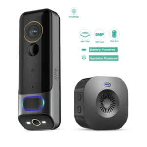 New Dual Wifi Camera Doorbell Outdoor Human Detection Night Vision APP Control Wireless HD Smart Wifi Video Doorbells