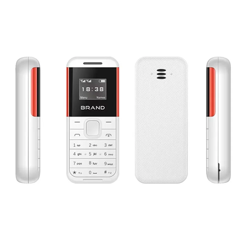 BM222 Super Mini Mobile Phone Ultra Lightweight Portable Keyboard None Camera Dual Sim Global Version GSM Bluetooth Small Phone Pack of 10