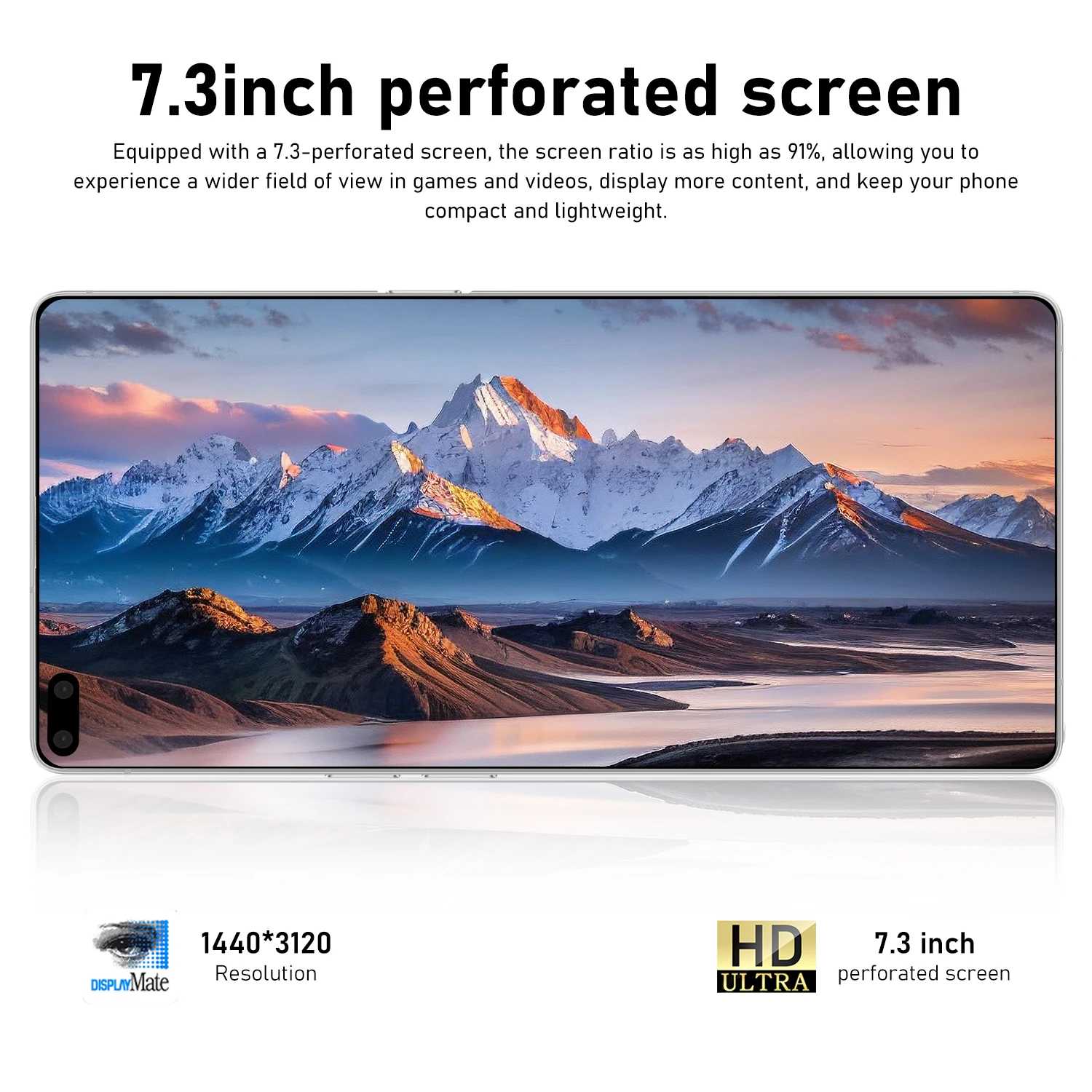 Model S26 Ultra 5G Smartphone 7.3 Inch 2K 16GB+1TB Android 15 Deca Core Global Version Dual SIM Mobile Phones - Image 4