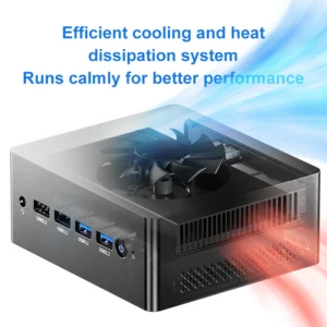 High Quality Mini PC Gaming Windows11pro Core N100 8G/16G/512G SSD Intel N100 WIFI LAN OEM ODM Mini Pcs for US/EU/JP