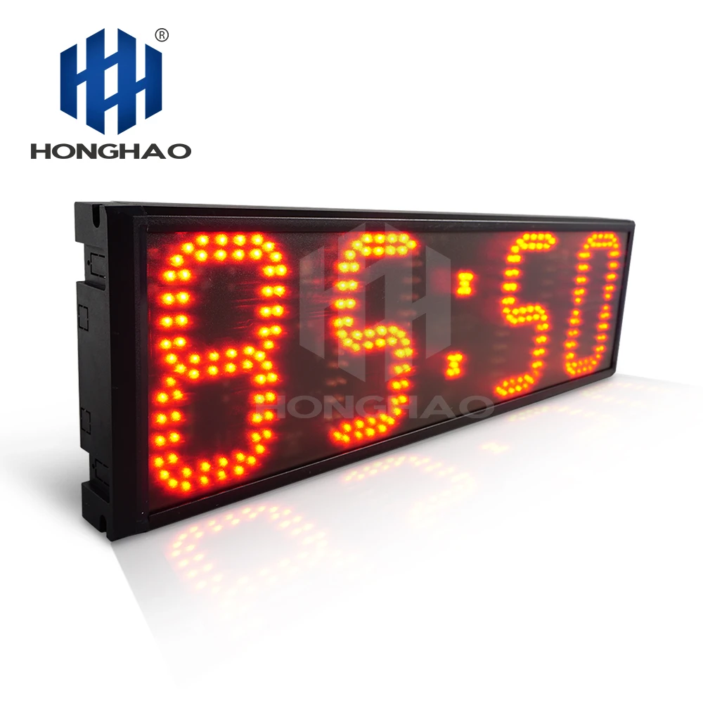 Hangzhou Honghao Best Brand Big Digit Single Sided Clock Sports Timer LED Stopwatch for Racing Pack of 5 - Image 3