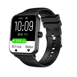 Men's Smart Watch with Waterproof IP68 HD Sports Fitness Tracker Music Phone Control Long Battery Life Stainless Steel Band