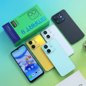 3G/4G Smart9 Global Bulk Supplier 6.5- Inch 16Gb+256GB 120Hz 4000mah Android 14 Premium Smartphone Pack of 5