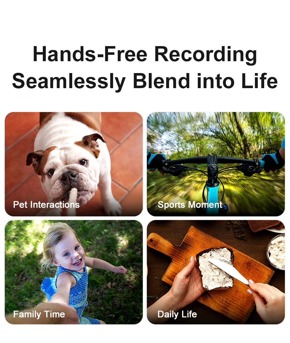 AI Smart Glasses 1200P Camera Hands-Free Video Recording Audio IPX-6 Waterproof WiFi/5G/4G ChatGPT 4.0 Al-Powered Wearable Tech - Image 3