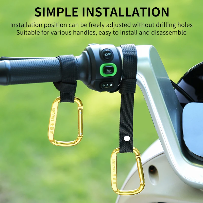 Multifunctional Hook for Bicycles Electric Vehicle Motorcycles Scooters Baby Stroller Hooks Pram Accessories - Image 4