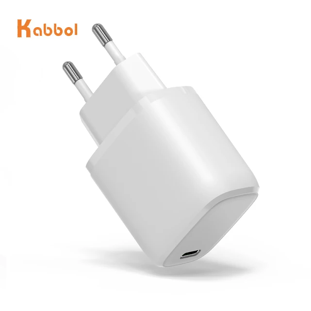 OEM Factory 20W Small Mini Pd Fast Charging Charger Block, US/EU/UK Wall Plugs Charger with ETL CE FCC - Image 3