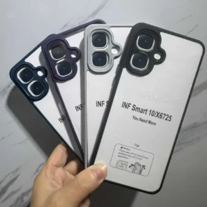 Shockproof Clear Case for Infinix Smart 10 HD Hot 50i Note 50X GT 20 30 Pro Pack of 5