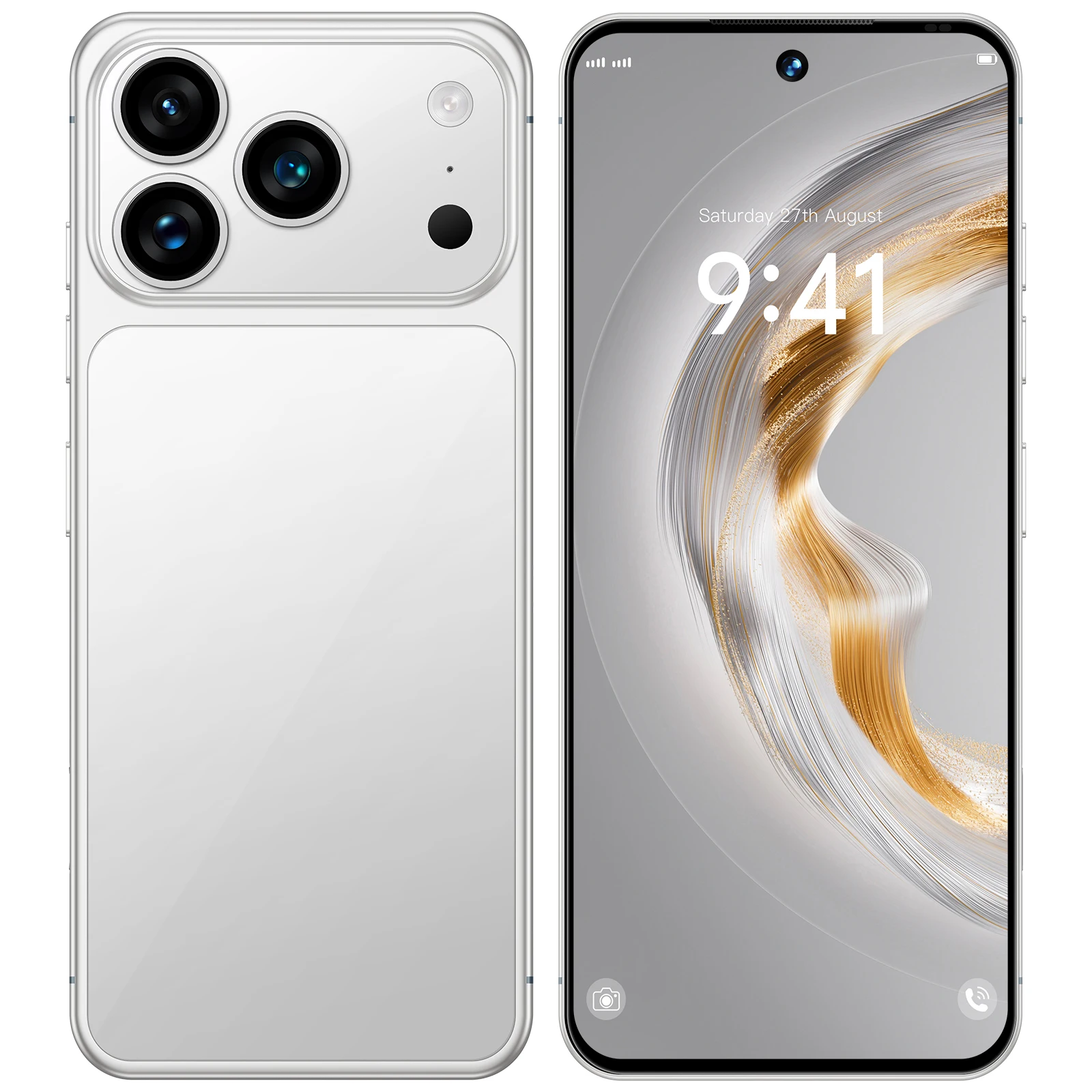 New I17 Pro Max 5G Android Smartphone with 7.3-Inch Display 8GB+256GB Storage Cheap Cellphone OEM17 - Image 3