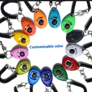 Dog Trainer Clicker Whistle Dog Training Clicker Device Tools Pet Products Dog Accessories Supplies Pack of 20