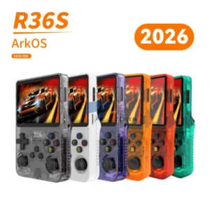 R36s Console ARKOS System Retro Classic X6 Handheld Game 3.5 Inch Ips Screen Portable Pocket Video Player for Kids