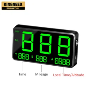 KINGNEED C80 All Vehicle Car Universal Motorcycle Cheap Head-up Display Digital Gps Car Heads up Display (hud) Hud