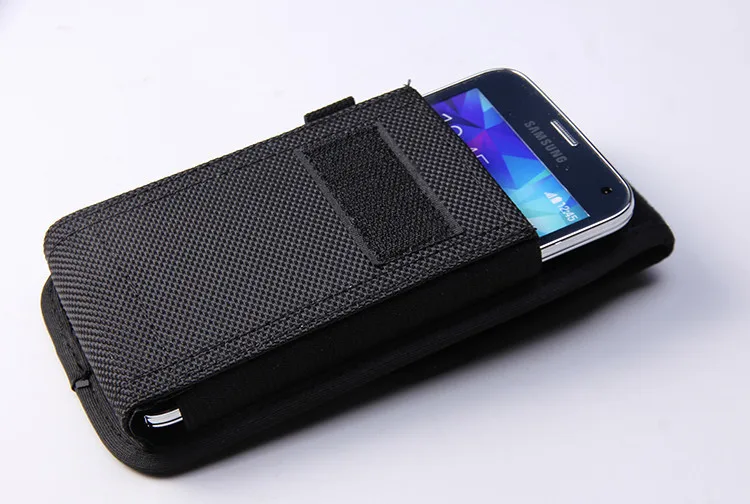 Universal New Outdoors Sport Gym Nylon Waist Belt Pouch Holster Mobile Phone Bag Cover Case Pack of 4 - Image 4