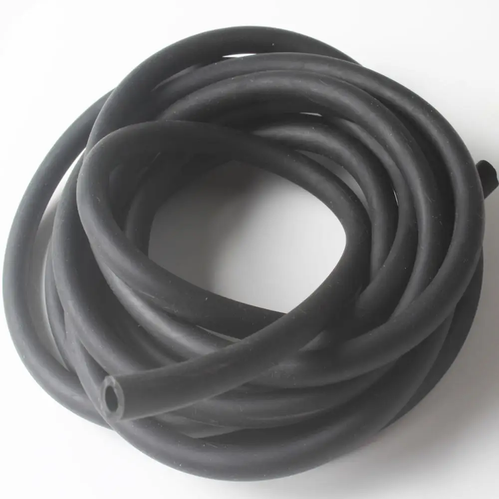 Soft Flexible Black Silicone Rubber Tubing for Kite Pack of 100 - Image 2