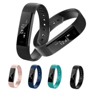 Fitness Tracker Pedometer Special Design Smart Bracelet ID115 Veryfit 2.0 Wristband Pack of 2
