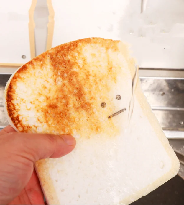 Custom Printing Absorption Rectangle Expanding Bulk Compressed Cellulose Cleaning Sponges Pack of 500 - Image 2