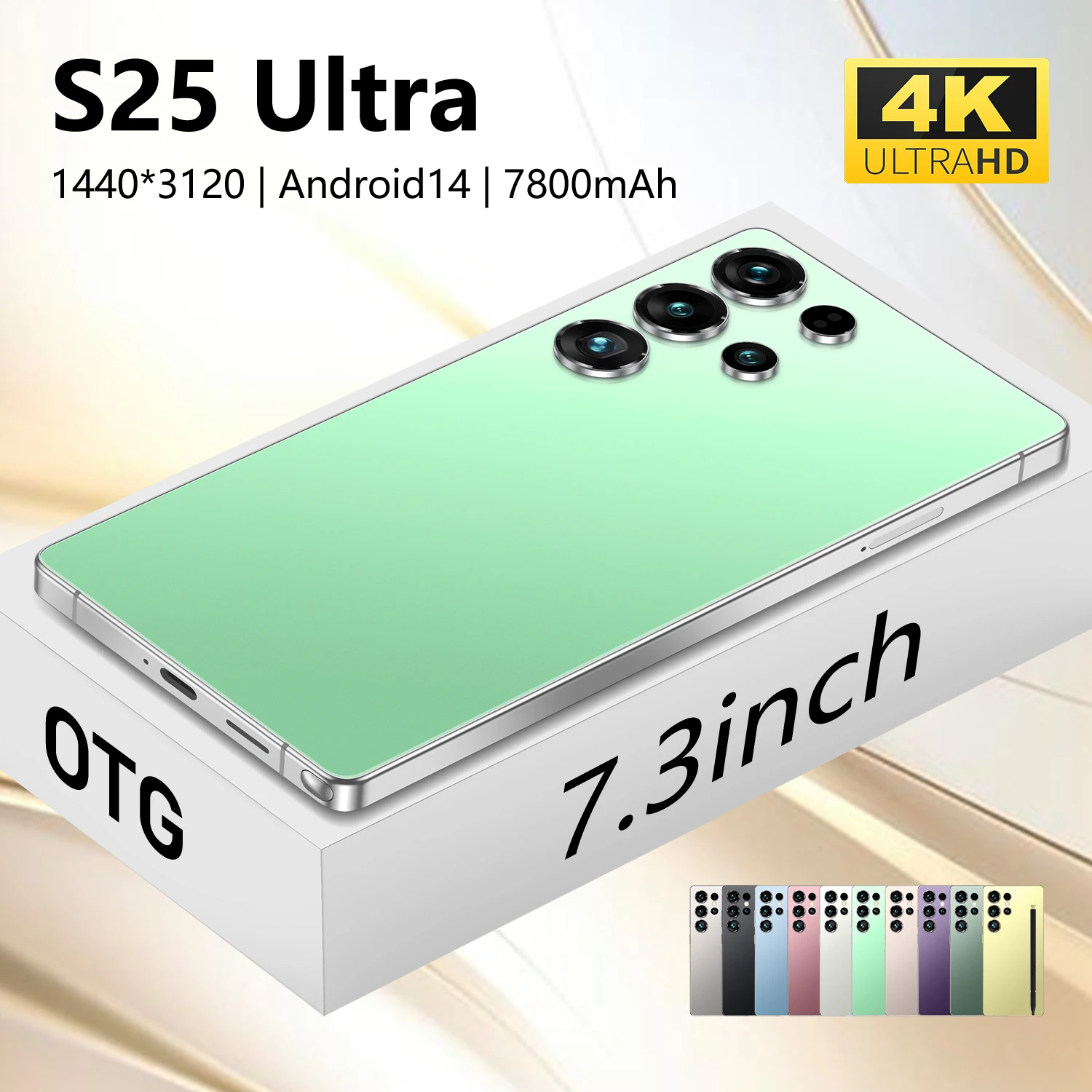 New S25 Ultra Business 22GB+2TB Best Selling Smartphone New Android15 7.3 5G Waterproof, Dustproof and Shockproof Rugged - Image 4