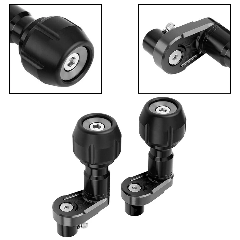 Customizable-Motorcycle Aluminum Alloy Fairing Guard Crash Slider for Kawasaki Ninja 400 Anti-drop Rubber Motorcycle protection - Image 4