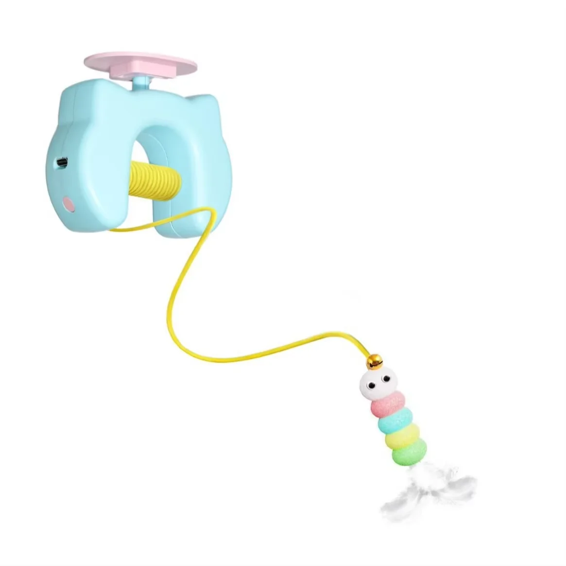 Modern Intelligent Self-Hi Cat Toy Electric Yo-Yo Retractable Automatic Lifting Door Hanging Plastic Stick to Relieve Boredom Pack of 10 - Image 2