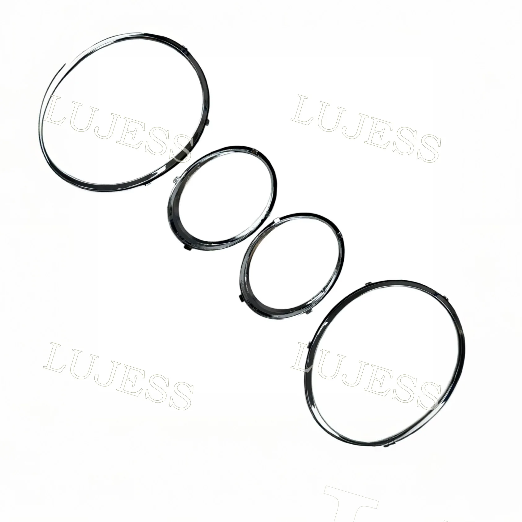 Car Lighting System Headlight Chrome Lamp Ring for Bentley Flying Spur Auto Parts 3SE807823 3SE807824 3SE807833 3SE807834 - Image 4