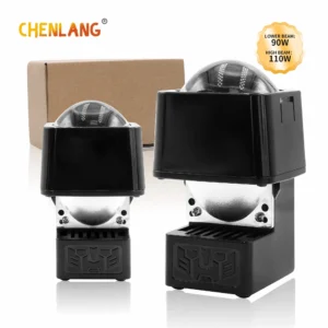 100W 1.5 Inches 1.8 Inch 9006 H7 H4 Auto Bi-LED Compatible Various Models IP68 Refit Biled Projector Led Headlights Pack of 2