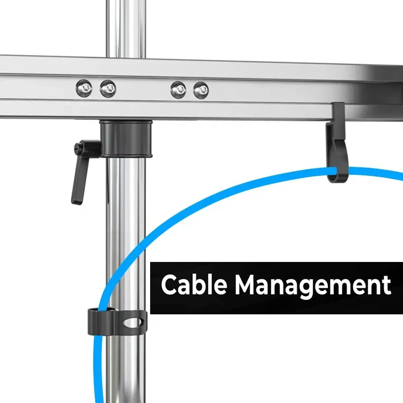 Multi-screen Monitor Stand Four-screen Seamless Splicing Stand Desktop Monitor Computer Stand - Image 4
