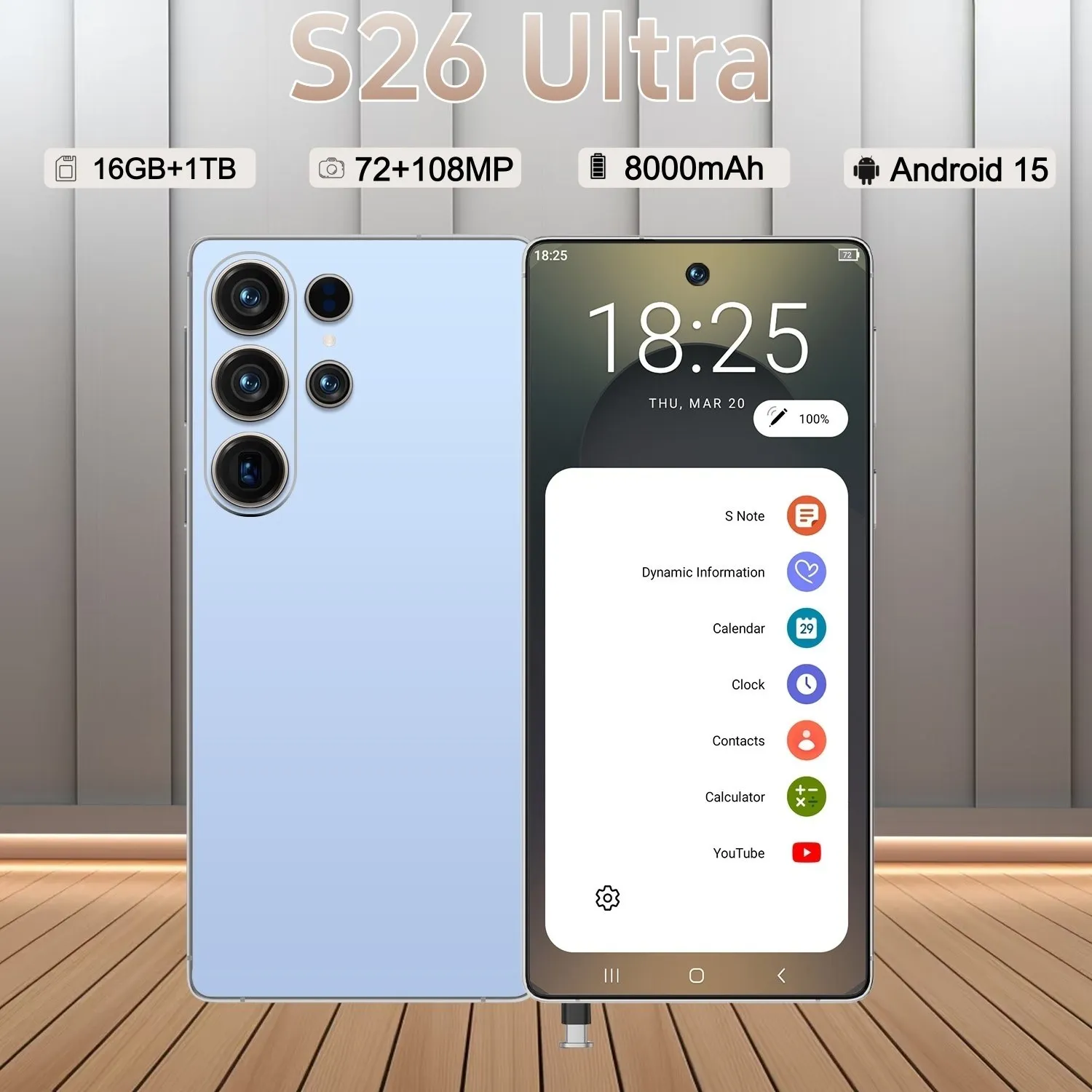 Factory-direct Mobile Phones Android 15 TOEM t 16+1TB SD Card SIM Card Wi-Fi Business Tablet for Work, Entertainment and Gaming - Image 4