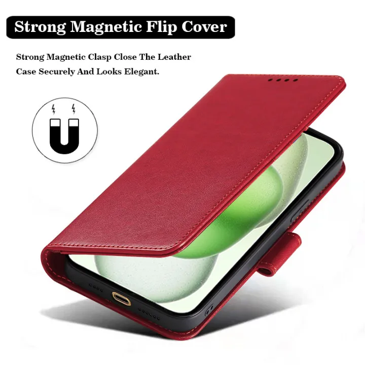 Retro Wallet Leather Bag Magnetic Case for Samsung Galaxy S22 Plus S23 FE S24 Ultra Card Holder Mobile Phone Cover Pack of 2 - Image 4