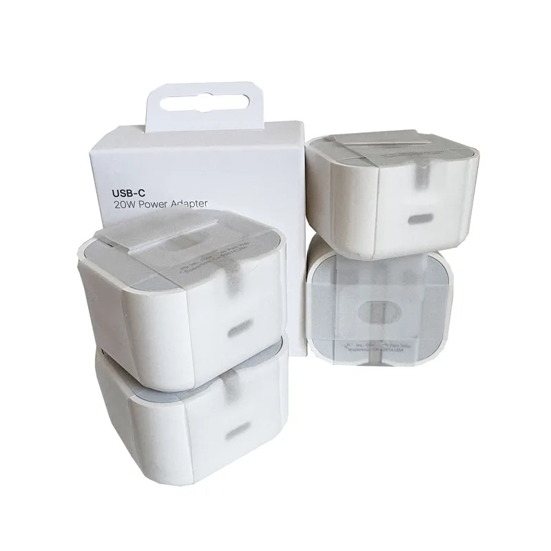 Wholesale EU US UK Plugs PD 20W USB C Charger 9V2.22A Fast Charging Type C Power Adapter 15 16 17Pro Max Charger for iPhone 14 Pack of 50