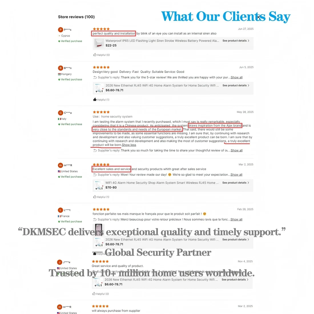 LHD8100 Wireless Home Alarm System 868mhz Anti GSM Jammerr Smart Alarm With Mobile Smart Alarm System Home Security with Camera - Image 4