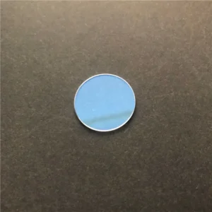 Double Side Blue AR Coated Optaical Sapphire Crystal Glass Lens 1mm Thickness 22mm Diameter for Camera and Watch Glass