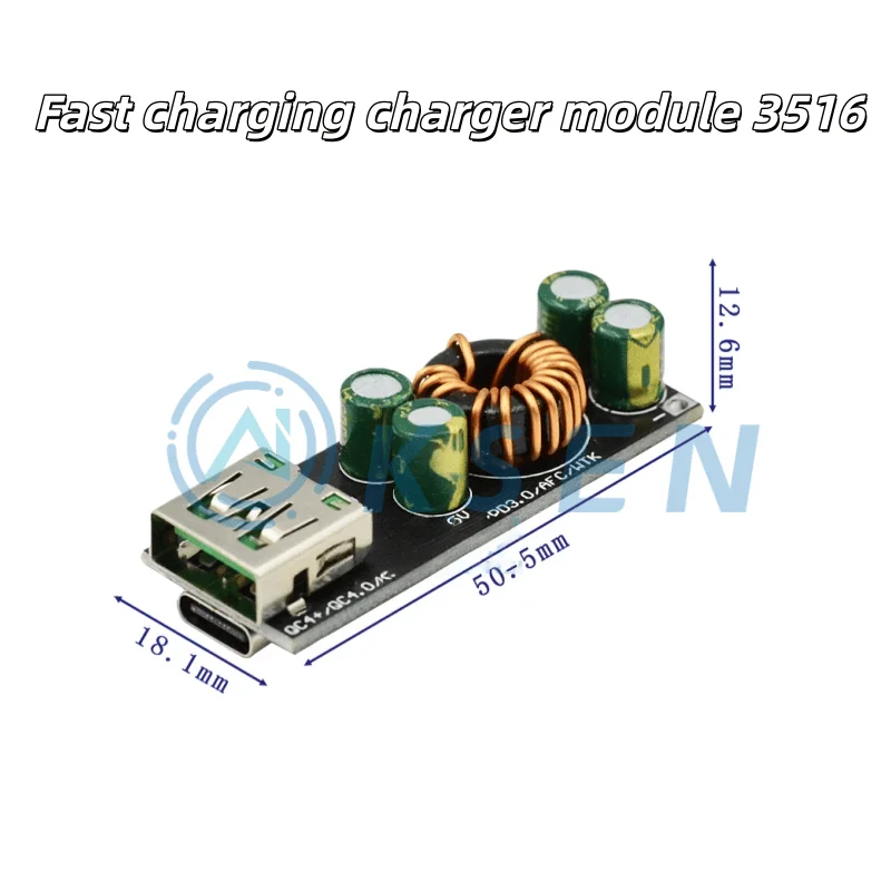 AI-KSEN Full Protocol Mobile Fast Charging Charger Module QC4.0pd3.0 Flash Charging SCPFCP Fast Charging Motherboard - Image 4
