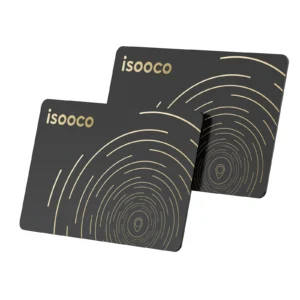 ISOOCO I67 Waterproof Smart GPS Tracker Card Personal Use 4G Kids FindMy Wallet IOS GPS Navigation Plastic
