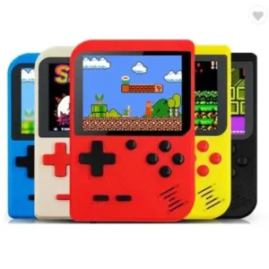 Gift for Kids 3.0 Inch Video Game Players Built-in 400 Games XH-168 Handheld Controller Video Game Console Pack of 10