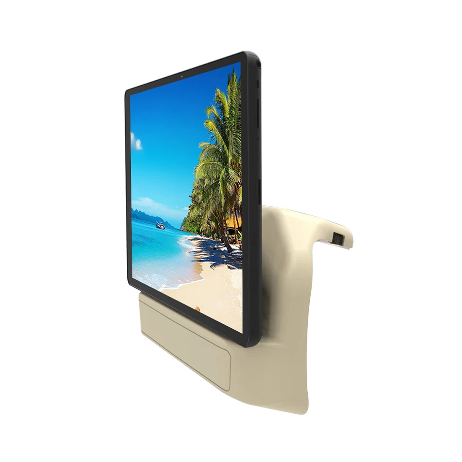 15.6 Inch Android 11 Car Back Seat Monitor Bluetooth Connectivity Built-In Speaker LC200/LC300/LX570/LX6000/Prado