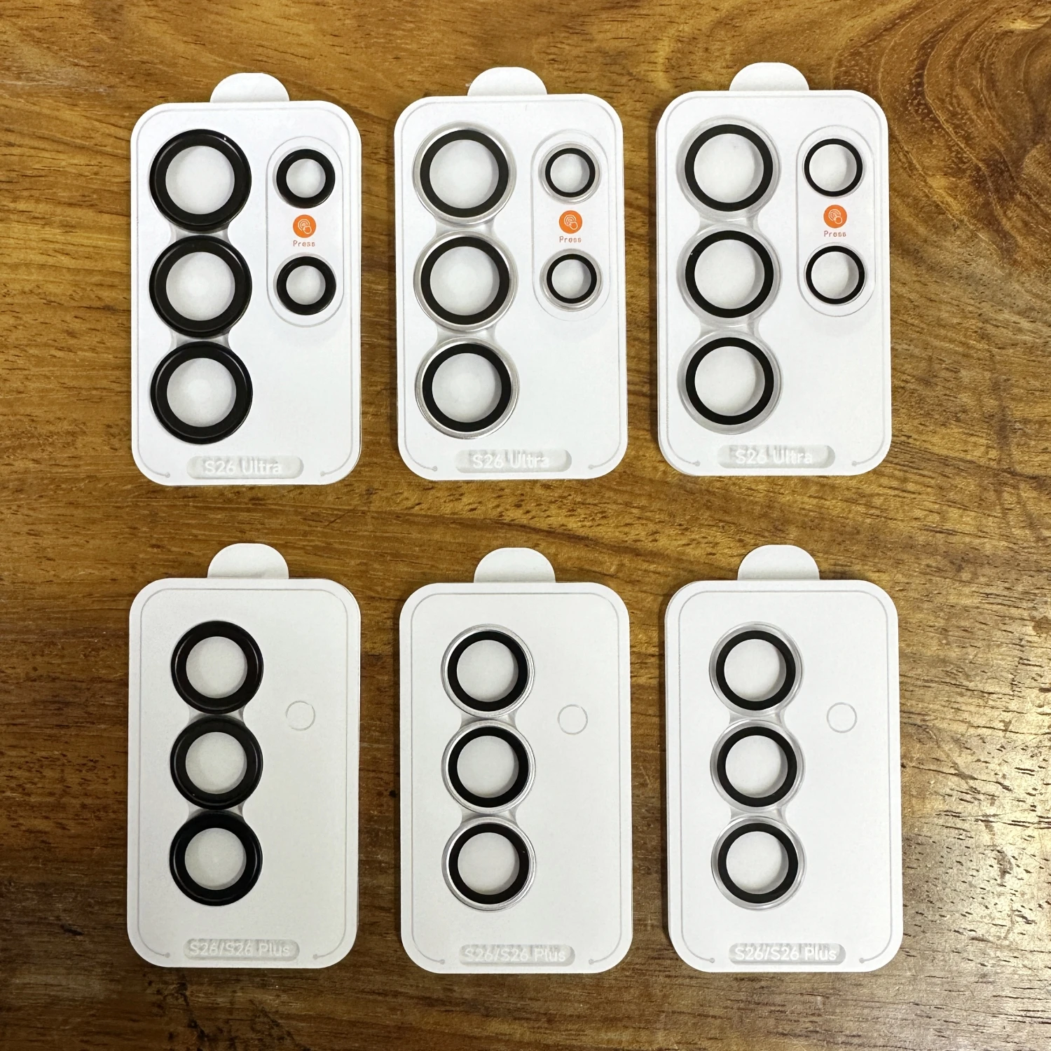 AR Anti-Reflective Tempered Glass Camera Lens Protector Metal Lens Ring for Samsung Galaxy S26/S26+/S26 Ultra Lens Protection Pack of 50 - Image 3