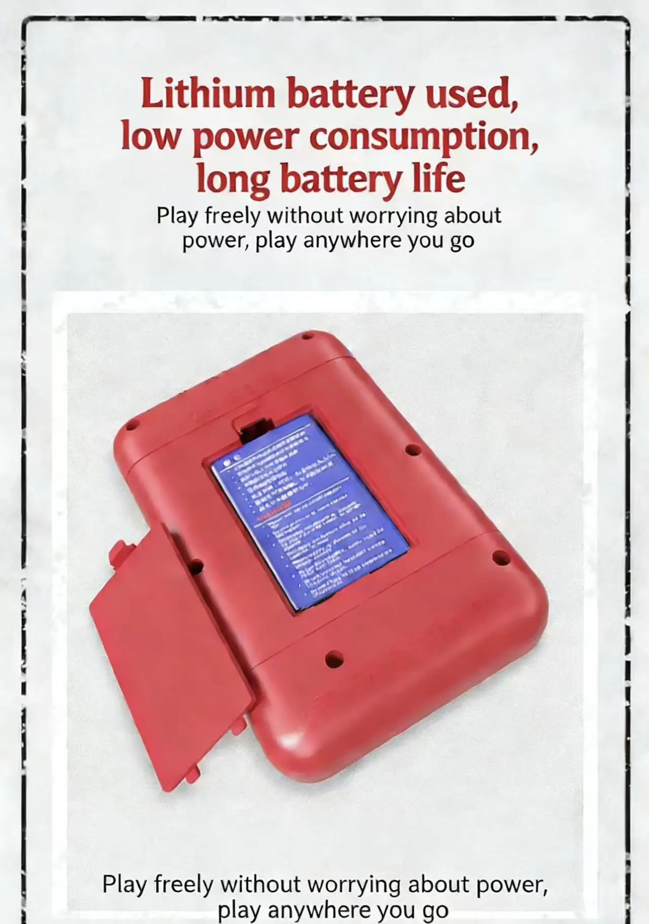 Gift Box Packaged Retro Handheld Game Console Fast Charging USB Port Dustproof Shell Classic Gaming Device for Holiday Gifts Pack of 5 - Image 4