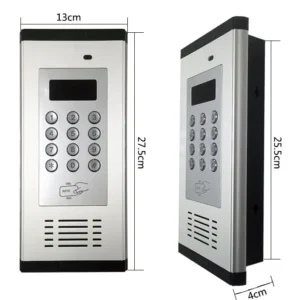 4G GSM K6 Intercom System for Apartment Wireless Gate Opener with Free Call to Authorized Phones Automatic Door Operators
