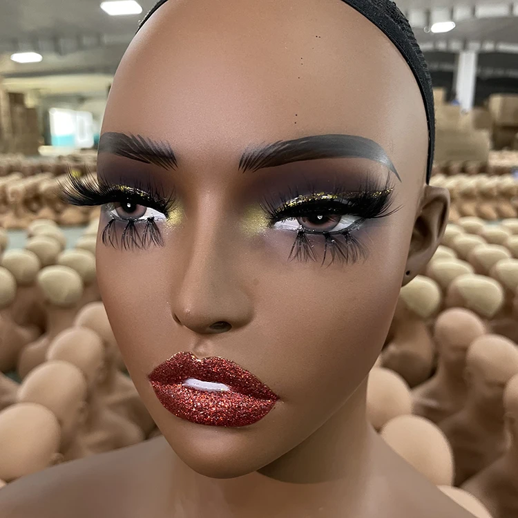 Mannequin Wig Heads Wig Display Mannequin Head with Make up Wholesale Female Mannequin Head for Wig Display - Image 4