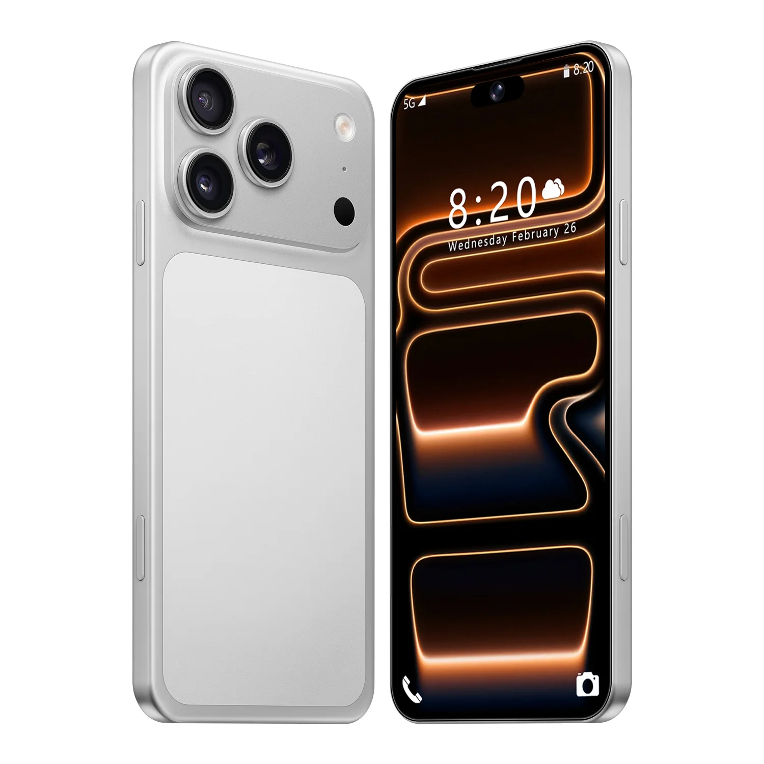 I17 Pro Max 5G Smartphone 7.3-inch Display 3GB + 16GB Storage Octa-core MTK 108MP - Image 4