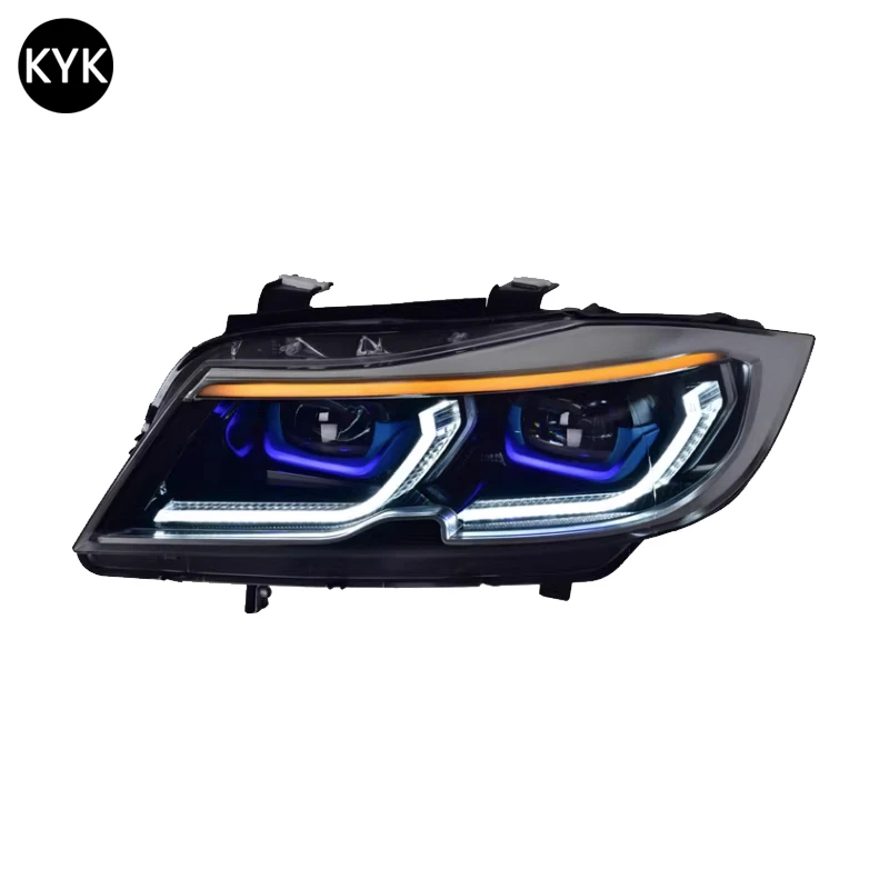 Car Front Light Assembly for BMW 3 Series E90 2005-2012 LED Head Lamp Durable Head Light Auto Parts Upgrade E90 LED Headlights Pack of 2 - Image 3