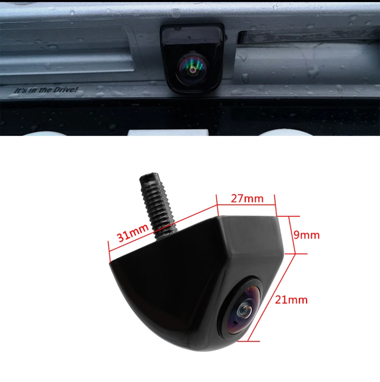 Smartour AHD 1080P Backup Camera Wide Angle IP68 Waterproof Night Vision Golden Fisheye Lens - Image 2