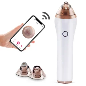 Visual Facial Vacuum Blackhead Remover with Camera Extractor Acne Tool Pore Cleaner Visible Black Head Remove Vacuum Suction