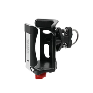 N-Star W5 Universal Bicycle Motorcycle Water Bottle Cage Holder Adjustable Aluminium Anti-Shaking Kettle Bracket for Charger