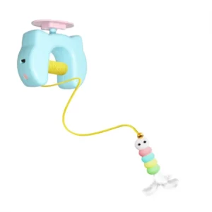 Wholesale Eco Friendly Electric Pet Toy Feather Yo Hanging Door for Fun Self Entertainment Dogs Smart Cartoon Style Holiday Pack of 10