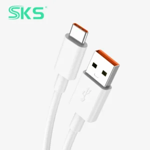 PD 100W USB 2.0 USB-A to Type-C Cable Injection Molding Fast Charging Cord MacBook Samsung Galaxy for iPhone 16 Pack of 5