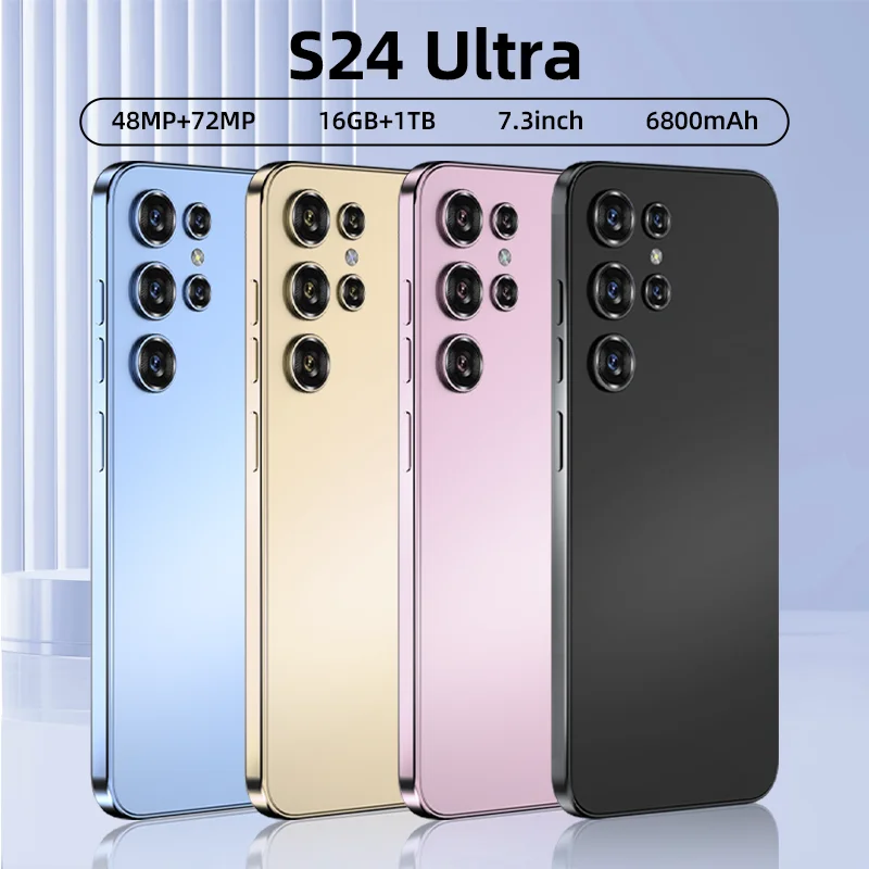 S24 Ultra 4G 64G High Quality Android 13 Smartphone 6.5 Inch Display Dual SIM 5MP+16MP Camera MTK Processor 4G/5GG - Image 2