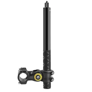 SorrisoMotorcycle Bike Handlebar Selfie Stick Fixture Mount Monopod Stand Adjustable Length Camera Bracket Adapter Pack of 2