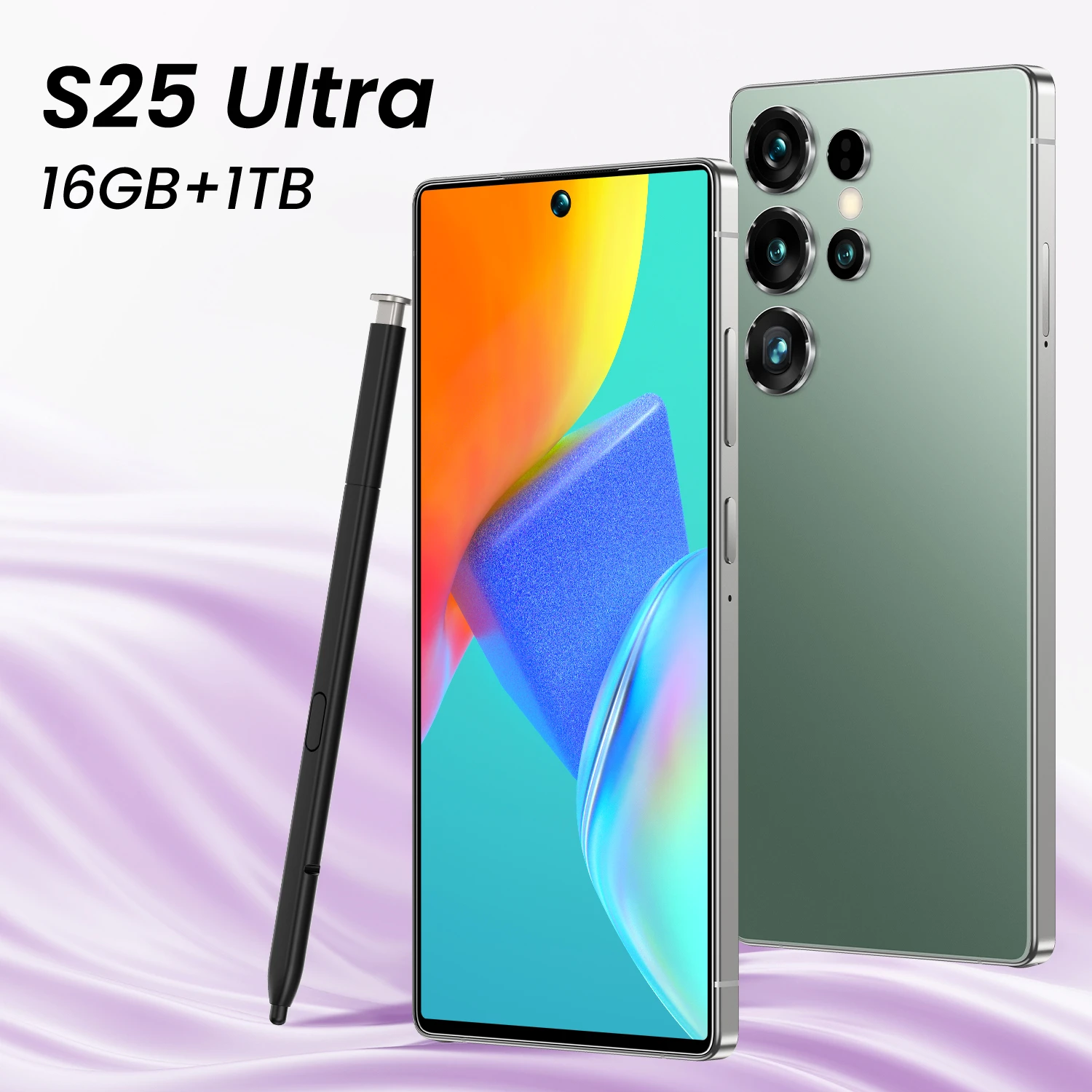 Real High Quality Global S25 Ultra Dual SIM Android 15 5G Mobile Phone Large 22+1TB Dual SIM Big Battery Long Standby Telephone